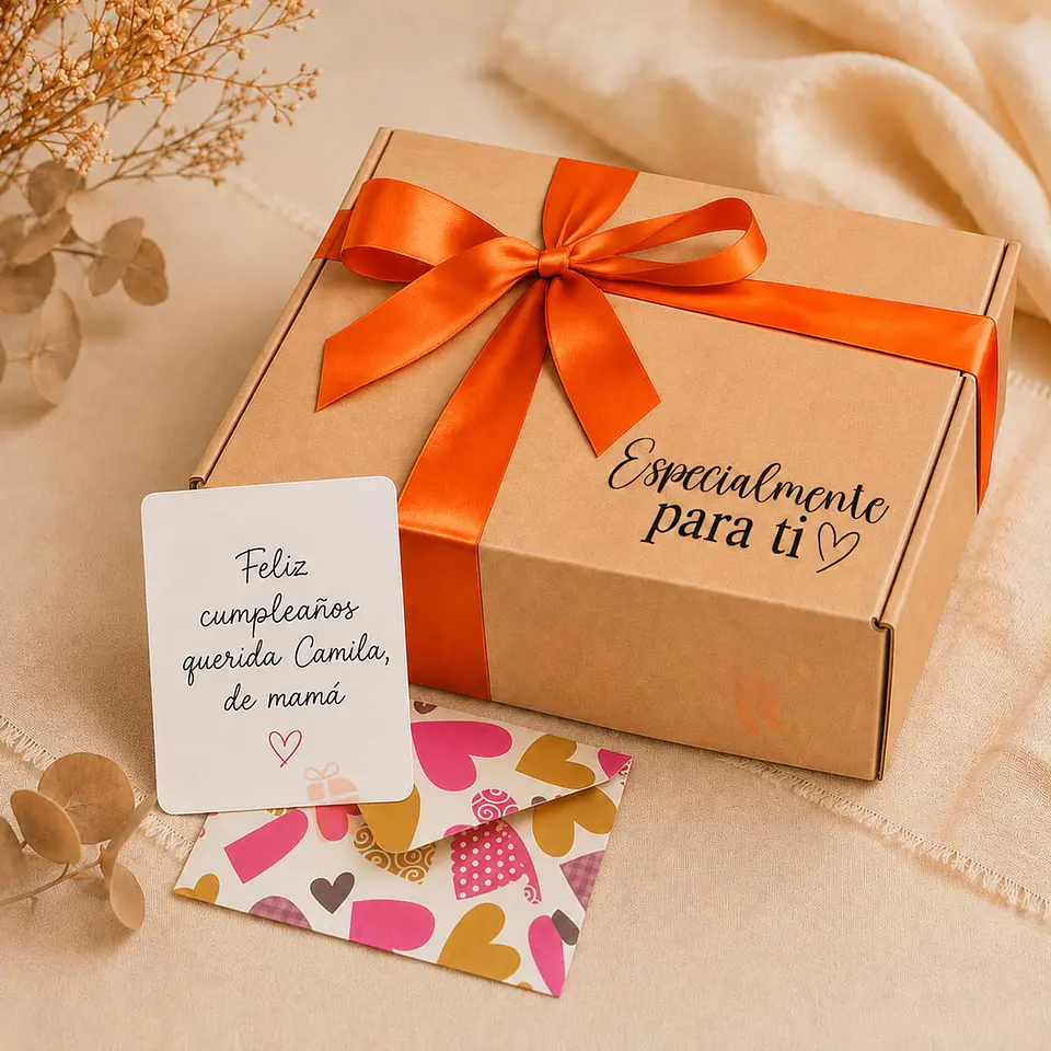 🎁 Quiero mi pedido para regalo | Incluye caja, cinta y tarjeta  1