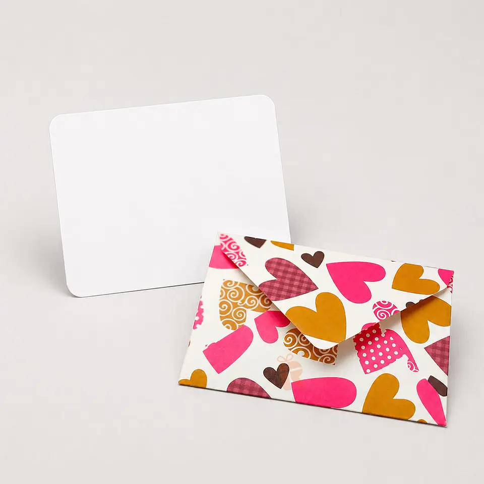 Mini tarjeta de saludo personalizada 2