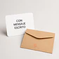 Mini tarjeta de saludo personalizada - Miniatura 1