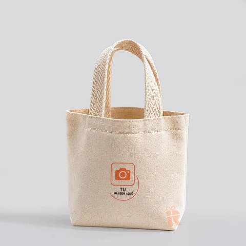 Mini Bolsa Crea Cruda | Personalizada con imagen, logo o frase