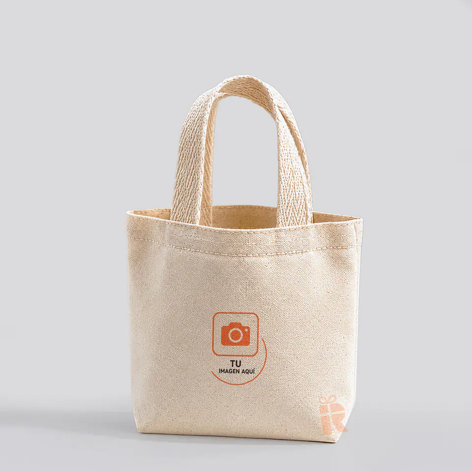 Mini Bolsa Crea Cruda | Personalizada con imagen, logo o frase 1