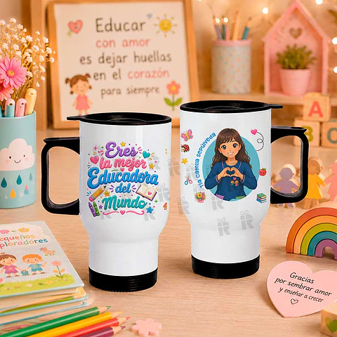 Mug térmico Técnico Ed. Párvulos