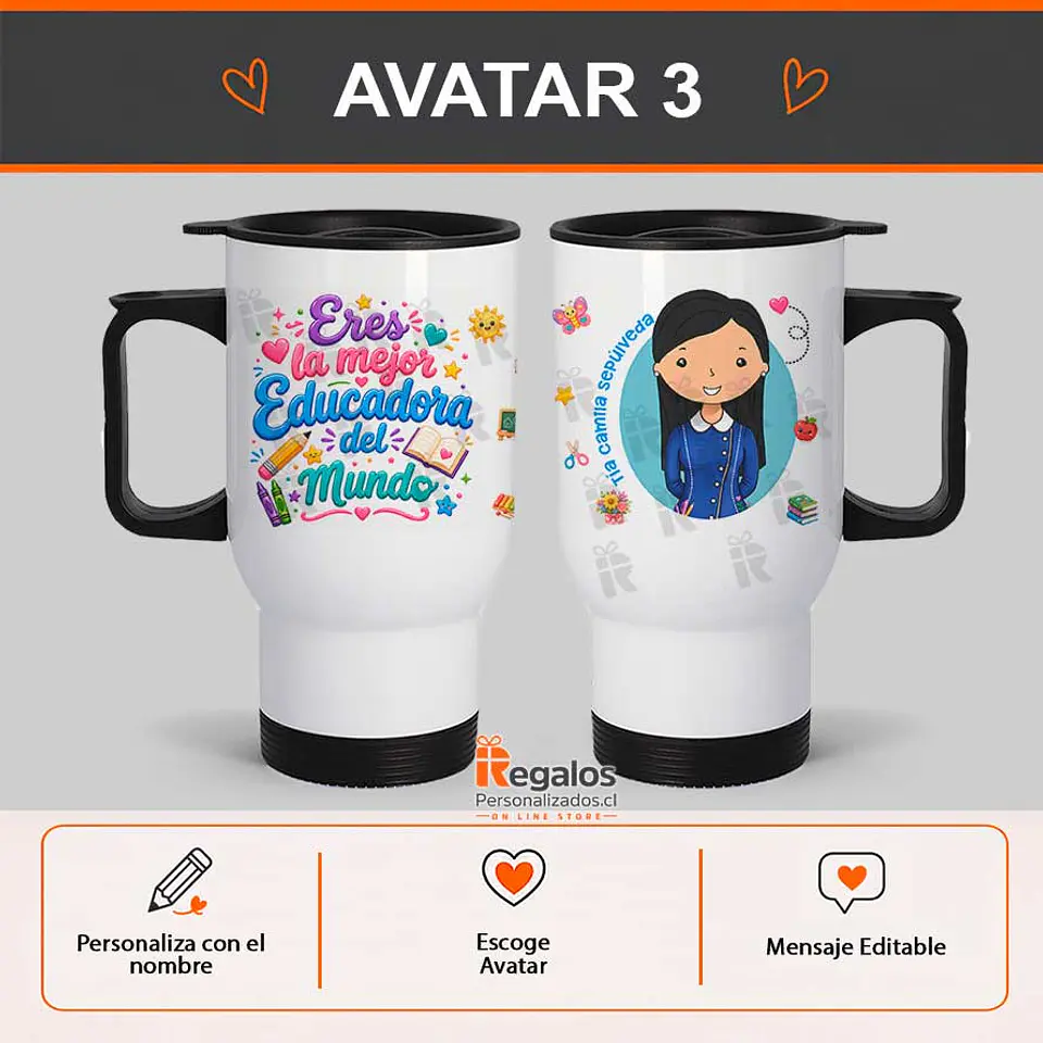 Mug térmico Técnico Ed. Párvulos 4