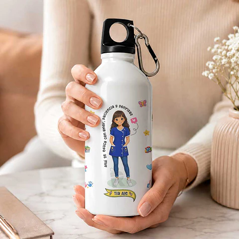 Botella diseño Técnica Ed. Párvulos