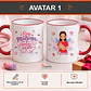 Tazón personalizado con diseño Matrona - Miniatura 2