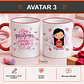 Tazón personalizado con diseño Matrona - Miniatura 4