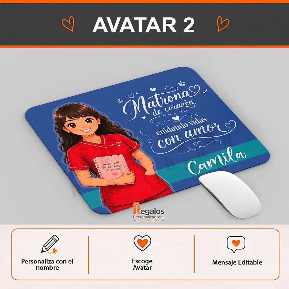 Mouse pad diseño Matrona 3