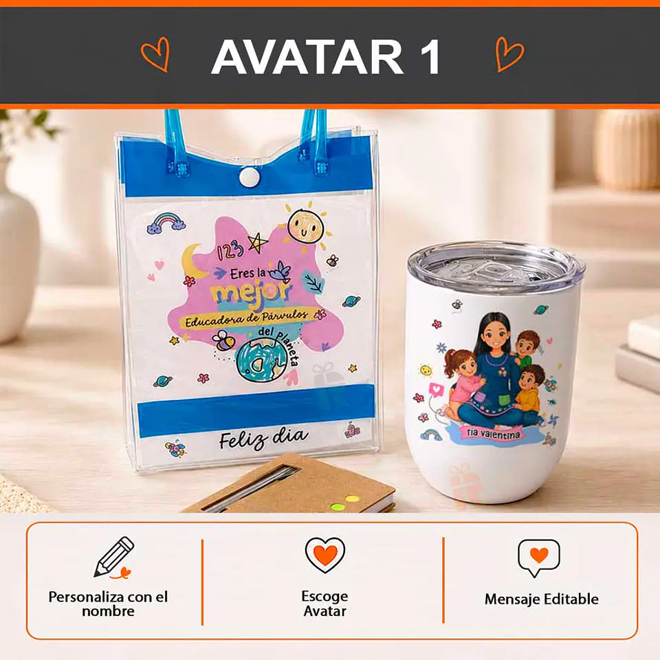 Pack Técnico Educadora Eres la mejor 2