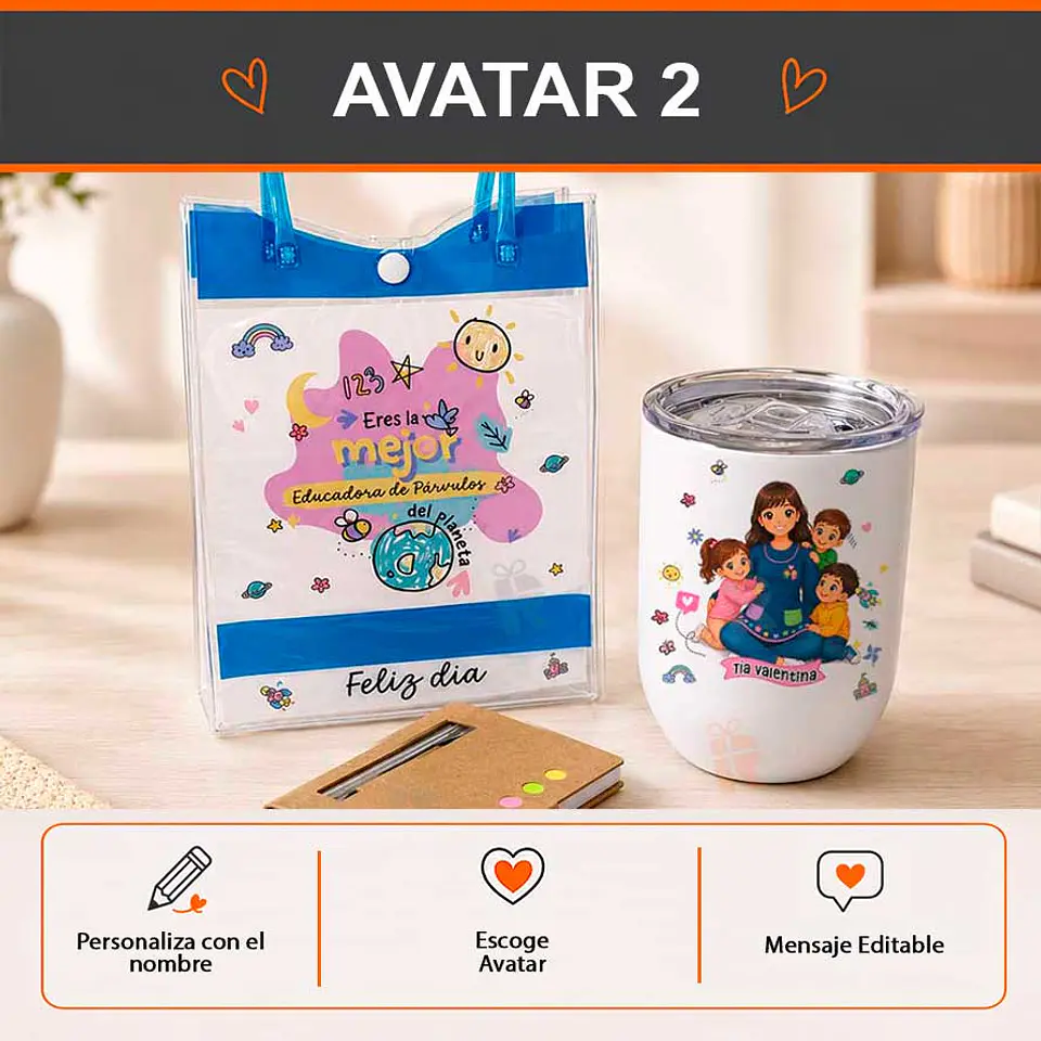 Pack Técnico Educadora Eres la mejor 3