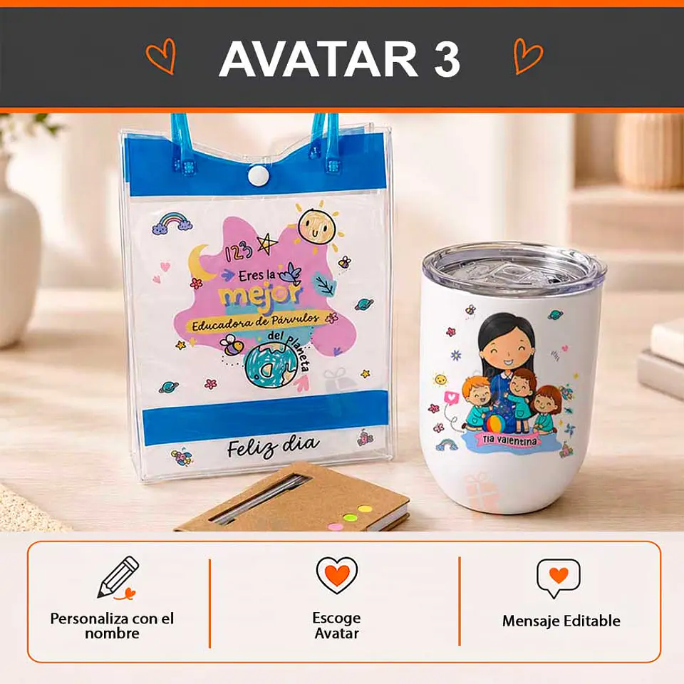 Pack Técnico Educadora Eres la mejor 4