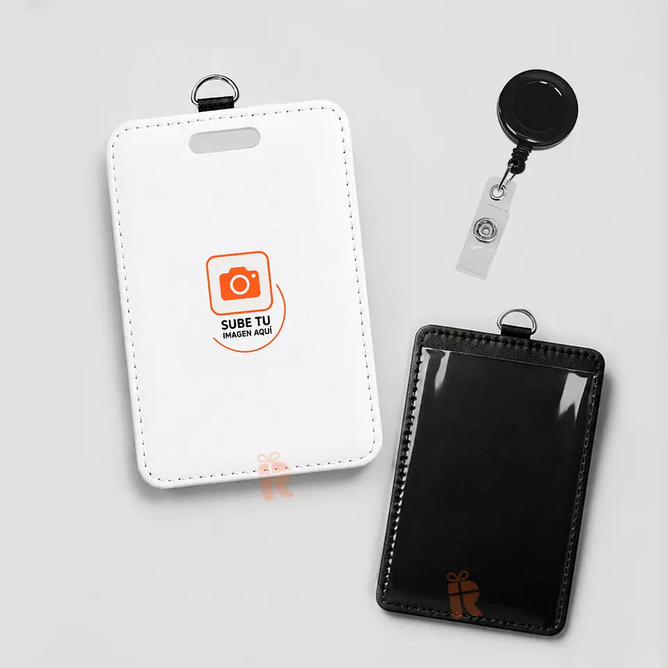 Porta credencial cuerina reverso pvc | Personalizada con tu imagen 4