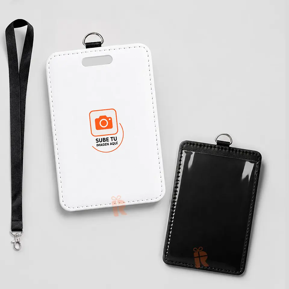 Porta credencial cuerina reverso pvc | Personalizada con tu imagen 5