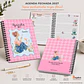 Agenda Mujer Floral 2027 Personalizada | Portada y Contraportada con mensaje - Miniatura 3