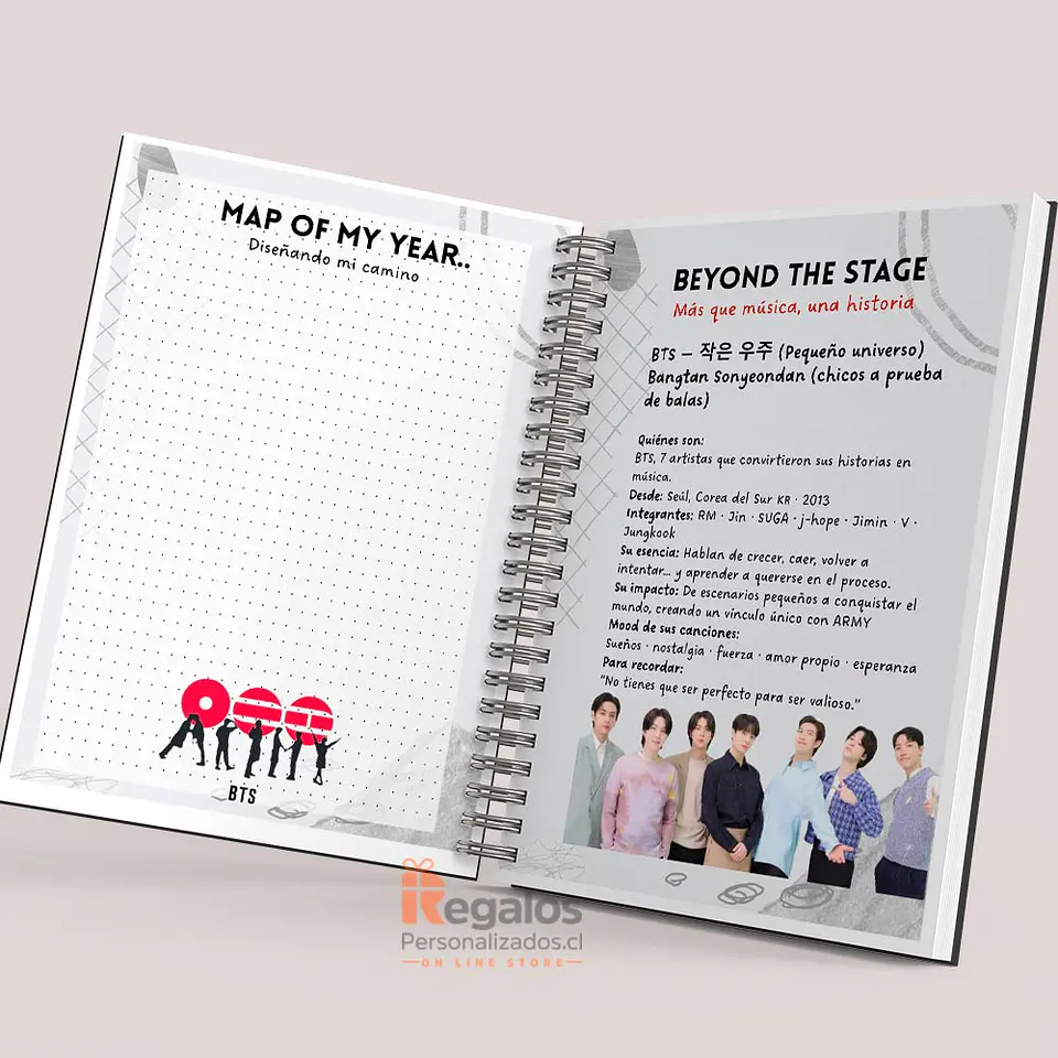 Planner BTS Arirang | Portadas prediseñadas  4