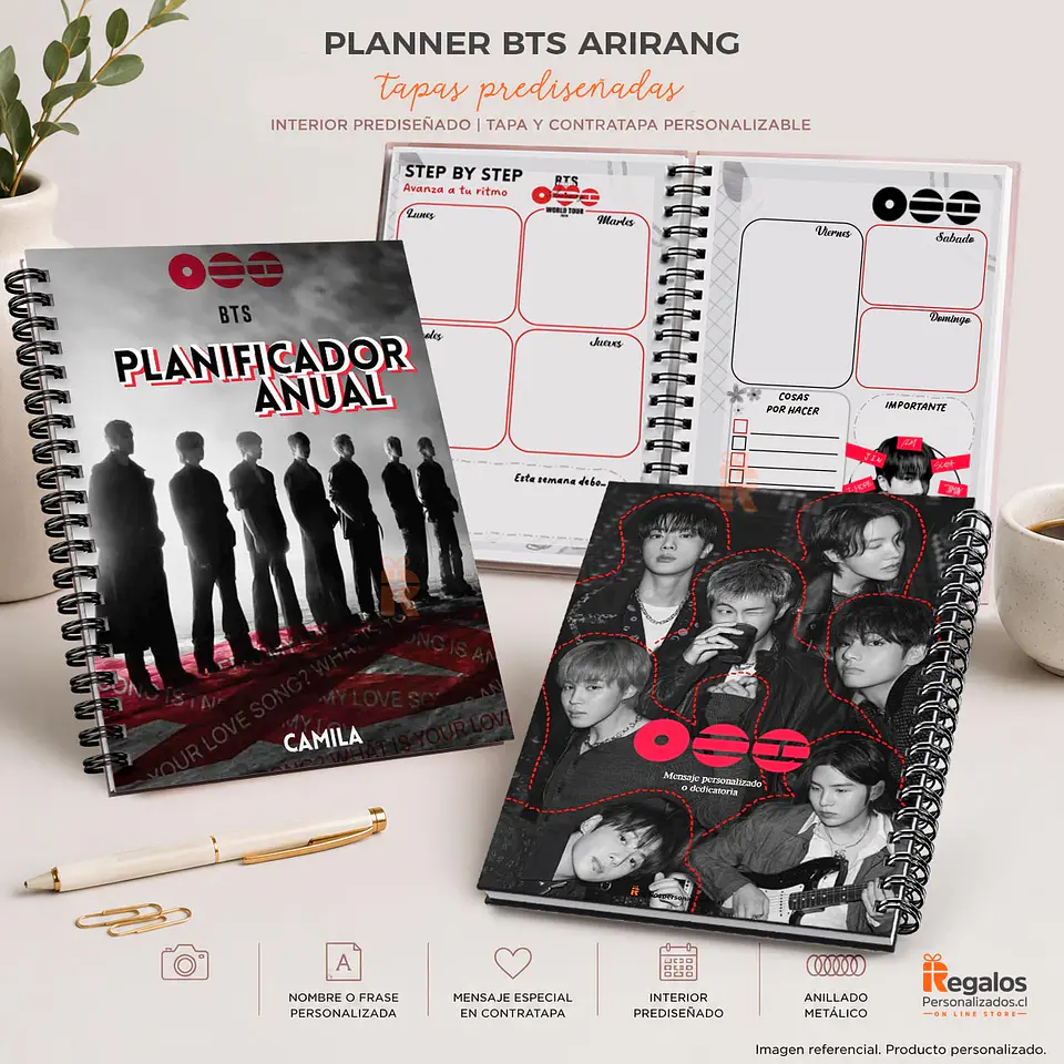 Planner BTS Arirang | Portadas prediseñadas  1