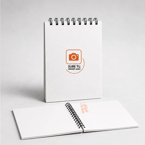 Libreta 10x15 cm personalizada |  Tapa dura 80 hojas 105g