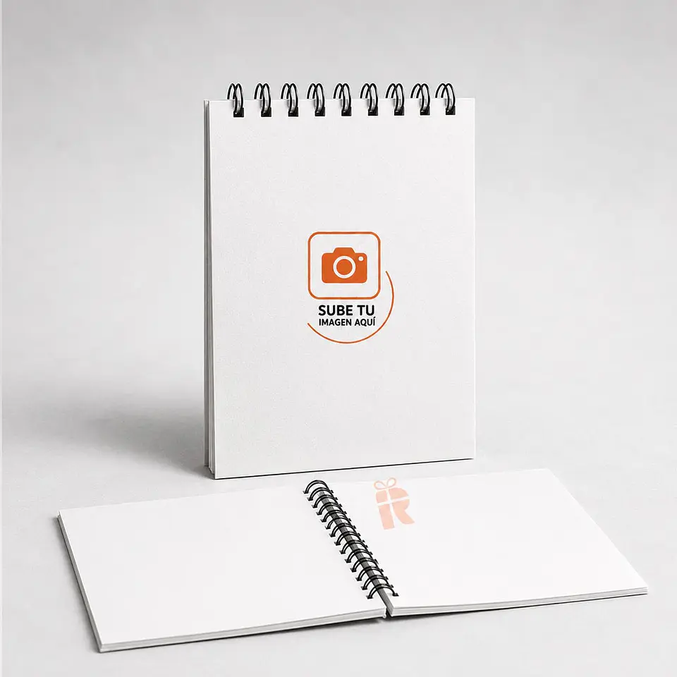 Libreta 15x21 cm personalizada | Tapa dura 100 hojas 105g 3