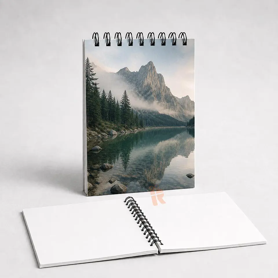 Libreta 15x21 cm personalizada | Tapa dura 100 hojas 105g 1