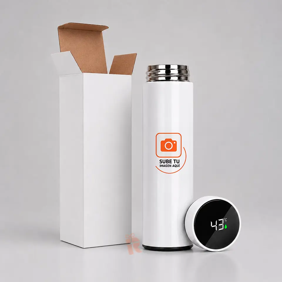 Termo digital 450cc | Personalizado con imagen, foto, logo 1
