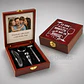 Set Regalo para Vino | Caja de Madera Personalizada - Miniatura 1