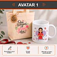 Pack tazón y Bolsa de tela personalizado con diseño para Matrona - Miniatura 3