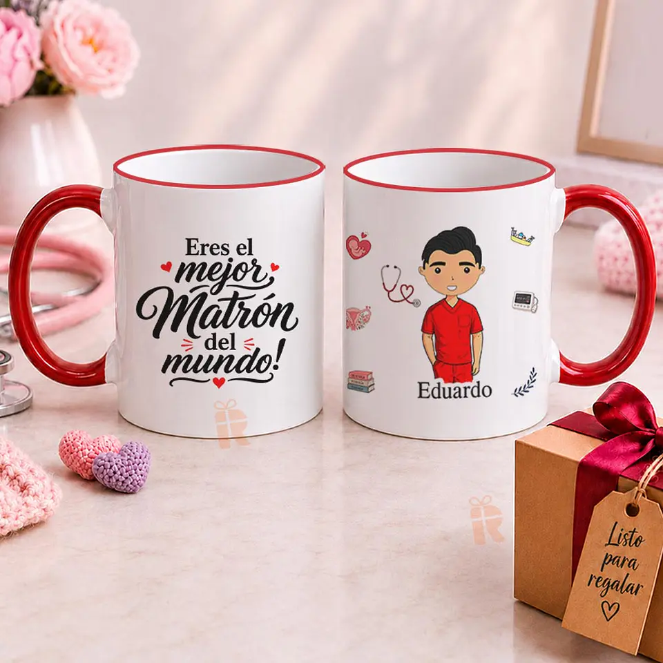 Tazón personalizado con diseño para Matrón 1