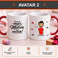 Tazón personalizado con diseño para Matrón - Miniatura 3