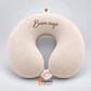 Cojín para viaje, personalizado con nombre, frase o logo - Miniatura 1