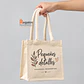 Bolsa de algodón 20x20x15 cm| personalizada con logo, o diseño - Miniatura 2