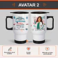 Mug térmico personalizado con diseño para odontóloga - Miniatura 3