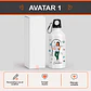 Botella personalizada con diseño para Odontóloga - Miniatura 2