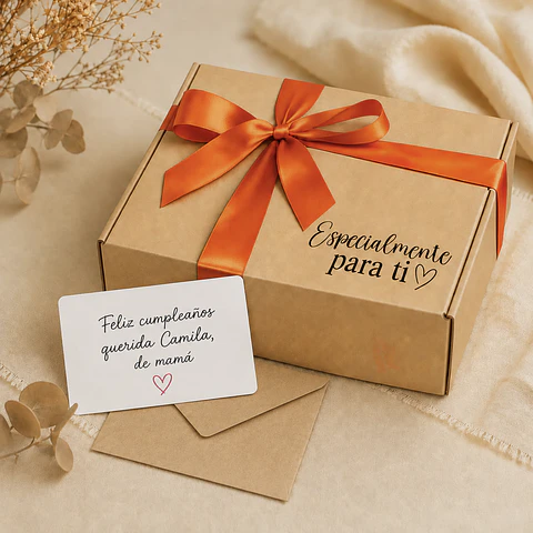 🎁 Quiero mi pedido para regalo | Incluye caja, cinta y tarjeta 