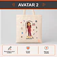 Bolsa algodón con diseño para Tecnóloga médica - Miniatura 3