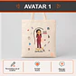 Bolsa algodón con diseño para Tecnóloga médica - Miniatura 2