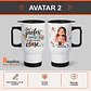 Mug térmico personalizado con diseño Profesora - Miniatura 3