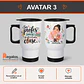 Mug térmico personalizado con diseño Profesora - Miniatura 4