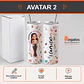 Vaso térmico tumbler personalizado con diseño Profesora - Miniatura 3