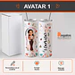 Vaso térmico tumbler personalizado con diseño Profesora - Miniatura 2