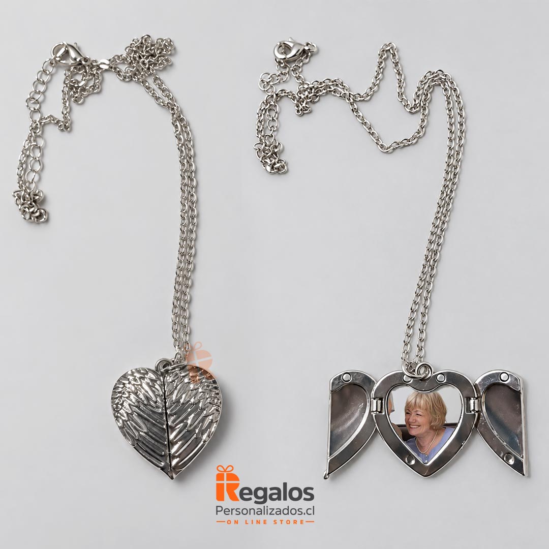 Collar Relicario Corazón