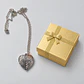 Collar corazón relicario personalizado con fotografía - Miniatura 6
