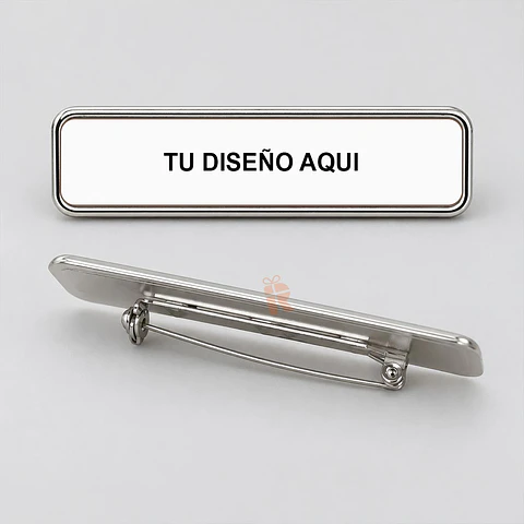 Piocha metálica personalizada