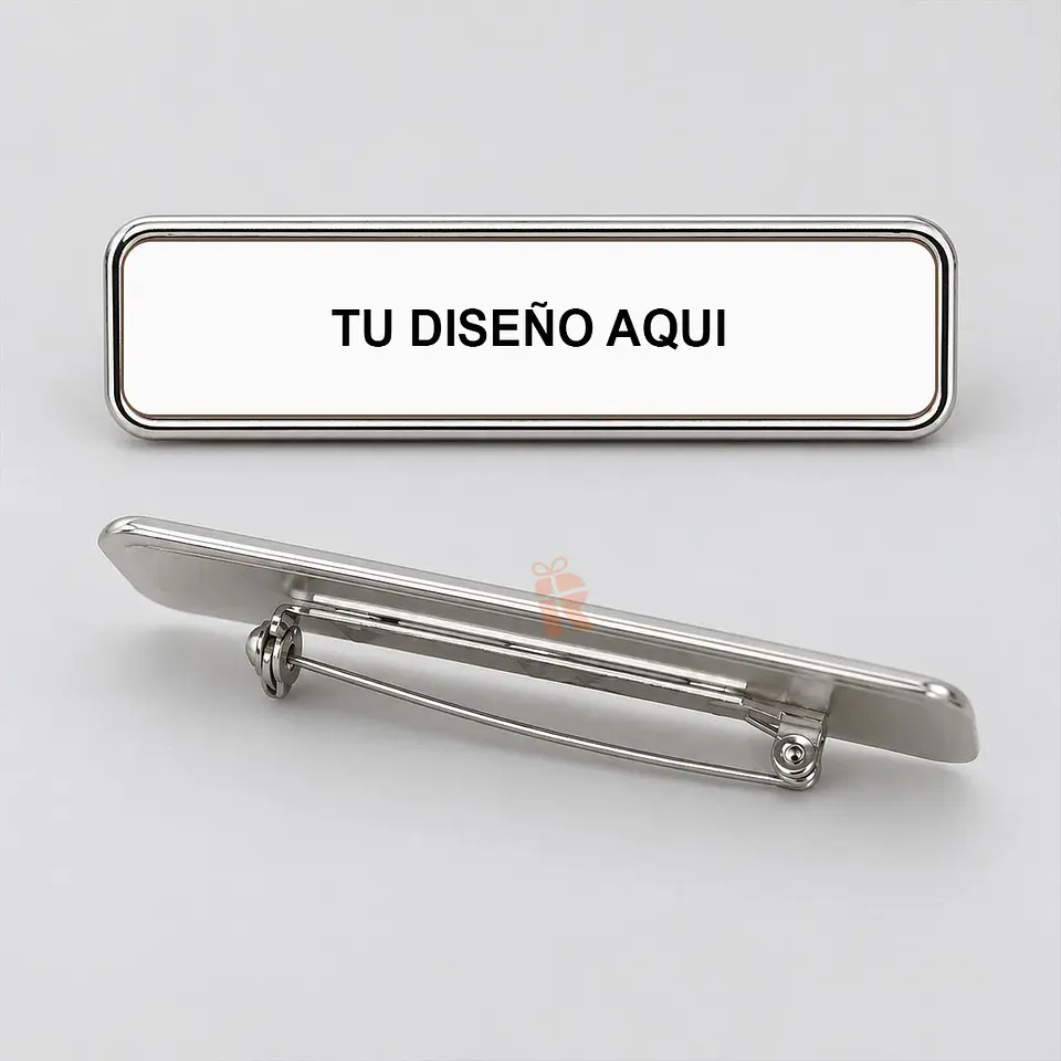 Piocha metálica personalizada 1