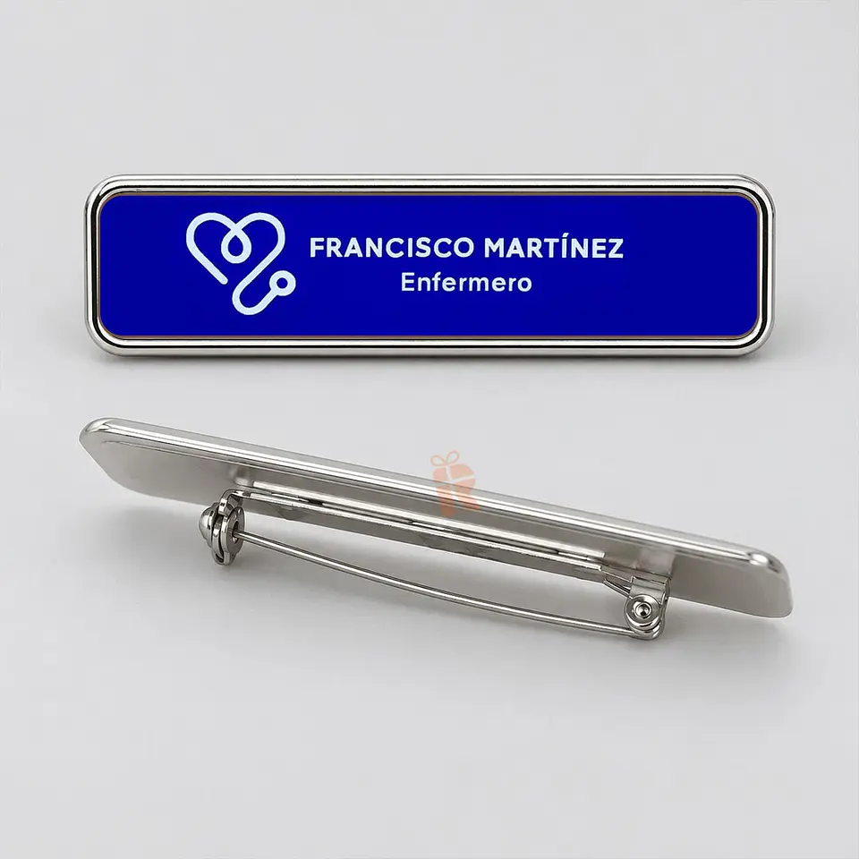 Piocha metálica personalizada 2
