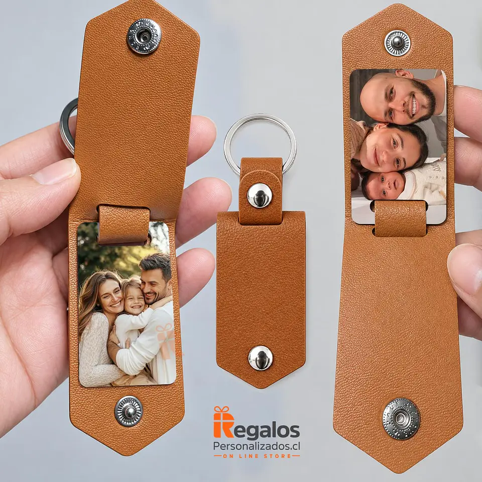 Llavero ecocuero personalizado 2