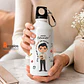 Botella de agua personalizada con diseño Profesor - Miniatura 1