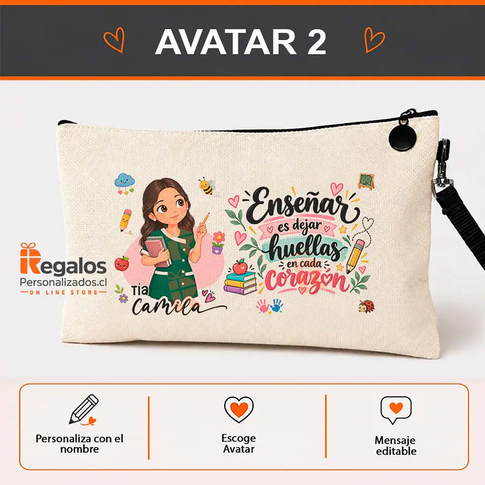 Estuche diseño Educadora de Párvulos 3