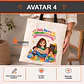 Bolsa crea algodón diseño Educadora de Párvulos - Miniatura 5