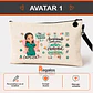 Estuche personalizado con diseño Terapeuta Ocupacional Mujer - Miniatura 2