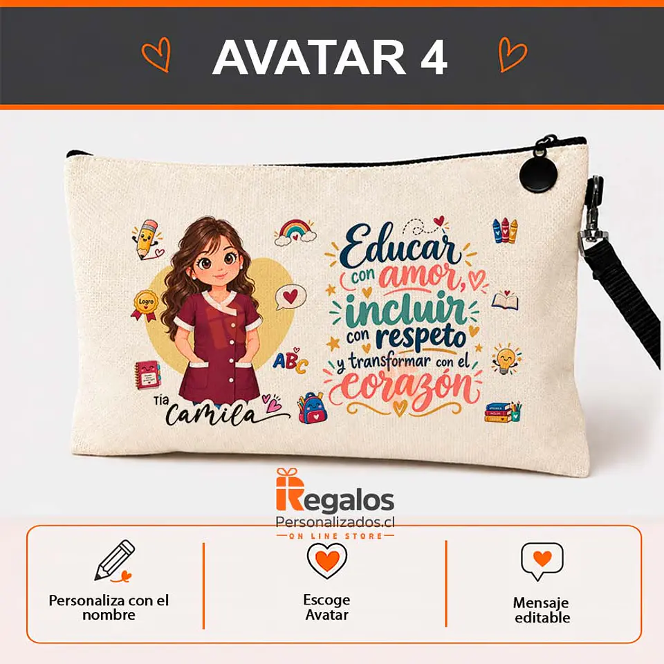 Estuche diseño Educadora Diferencial 5