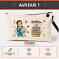 Estuche personalizado con diseño Psicopedagoga - Miniatura 2